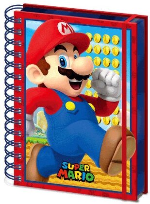 Super Mario 3D Wiro Notizbuch A5 Mario