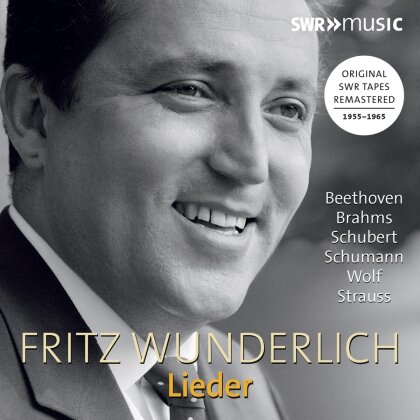 Fritz Wunderlich, Johannes Brahms (1833-1897), Franz Schubert (1797-1828), Ludwig van Beethoven (1770-1827), … - Lieder (3 CDs)