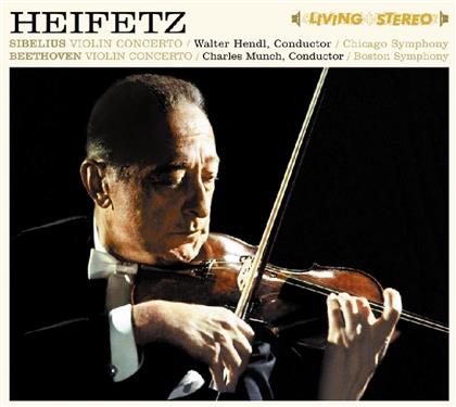 Ludwig van Beethoven (1770-1827), Jean Sibelius (1865-1957) & Jascha Heifetz - Violin Concerto