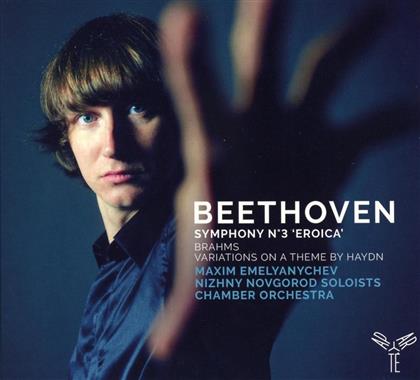 Ludwig van Beethoven (1770-1827), Johannes Brahms (1833-1897) & Nizhny Novgorod Chamber Orchestra - Sinfonie 3 Heroic / Haydn Variations