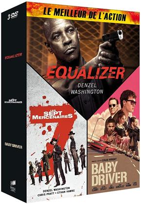 Equalizer / Les Sept Mercenaires / Baby Driver (3 DVDs)