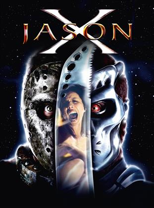 Jason X (2001) (Édition Limitée, Mediabook, Uncut, Blu-ray + DVD)