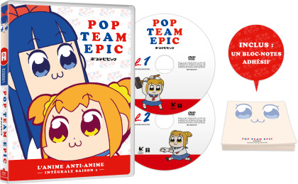 Pop Team Epic - Saison 1 (2 DVDs)