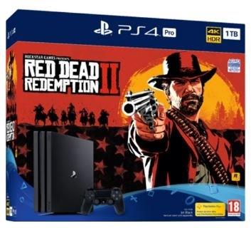 Sony Playstation 4 1TB PRO + Red Dead redemption 2 Bundle