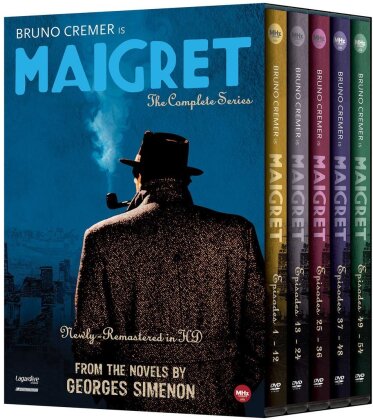 Bruno Cremer is Maigret - The Complete Series (27 DVD)