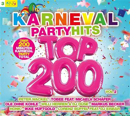 Karneval Party Hits Top 200 Vol. 2 (3 CDs)