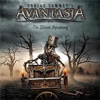 Avantasia - The Wicked Symphony (Clear With Orange Splatter Vinyl, 2 LPs)