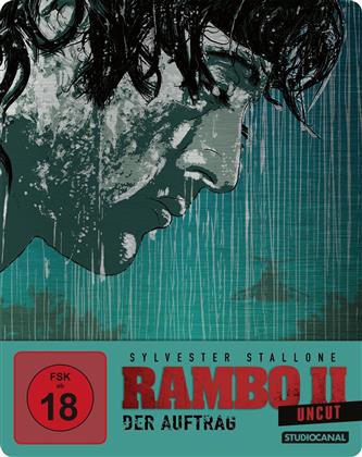 Rambo 2 - Der Auftrag (1985) (Edizione Limitata, Steelbook, Uncut)