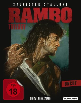 Rambo Trilogy (Uncut, 3 Blu-ray)