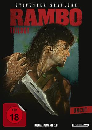 Rambo 1-3 - Trilogy (Remastered, Uncut, 3 DVDs)