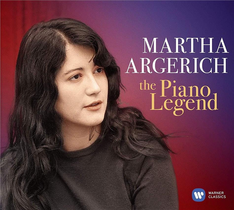Martha Argerich, Frédéric Chopin (1810-1849), Felix Mendelssohn-Bartholdy (1809-1847) & Johann Sebastian Bach (1685-1750) - Piano Legend (2 CD)