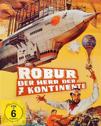 Robur - Der Herr der sieben Kontinente (1961) (Version B, Limited Edition, Mediabook, Blu-ray + DVD)