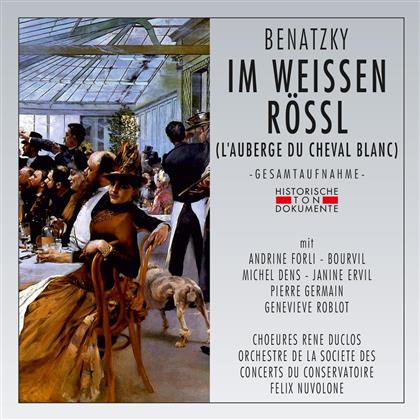 Ralph Benatzky, Felix Nuvolone, Andrine Forli, Michel Galabru & Orchestre de la Societe des Concerts du Conservatoire - Im Weissen Rössl - Französisch - 1962 Live in Paris (2 CDs)