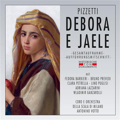 Orchestra Della Scala di Milano, Fedora Barbieri, Bruno Prevedi, Clara Petrella, Ildebrando Pizzetti (1880-1968), … - Debora E Jaele - Italienisch - 1962 Milano (2 CDs)