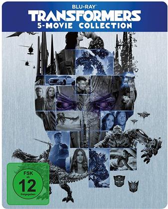 Transformers 1-5 (Edizione Limitata, Steelbook, 5 Blu-ray)