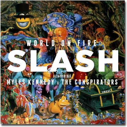 Slash feat. Myles Kennedy and The Conspirators - World On Fire (2018 Reissue, Gold Series, Australian Edition)