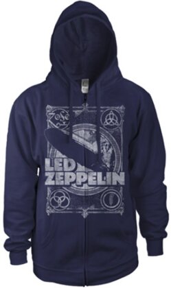 Led Zeppelin - Vintage Print Lz1 - Grösse S