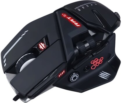 MadCatz R.A.T. 6+ Optical Gaming Mouse - Black