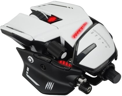 MadCatz R.A.T. 8+ Optical Gaming Mouse - White