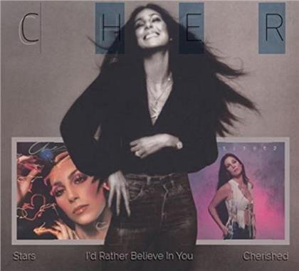 Cher - Stars / I'd Rather Believe In You / Cherished (2 CDs)