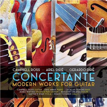 Lachlan Symons, Benjamin Greaves, Matthew Ryan, Ngaio Toombes, Campbell Ross, … - Concertante - Modern Works For Guitar