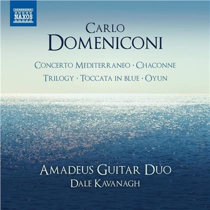 The Amadeus Guitar Duo, Dale Kavanagh & Carlo Domeniconi (*1947) - Concerto Mediterraneo / Chaconne Trilogy / Toccata In Blue / Oyun