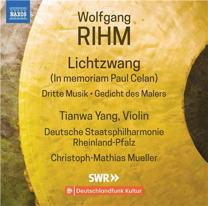 Wolfgang Michael Rihm (*1952), Christoph-Mathias Mueller, Tianwa Yang & Deutsche Staatsphilharmonie Rheinland Pfalz - Music For Violin & Orchestra 1