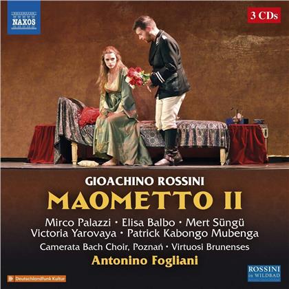 Mirco Palazzi, Elisa Balbo, Camerata Bach Choir Poznan, Virtuosi Brunenses, Antonino Fogliani, … - Maometto II
