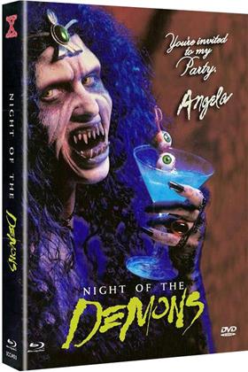 Night of the Demons (1988) (Cover E, Limited Edition, Mediabook, Uncut, Blu-ray + DVD)