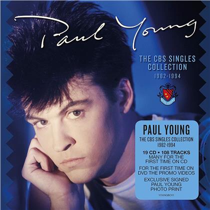Paul Young - Singles 1982 - 1994 (19 CDs + DVD)