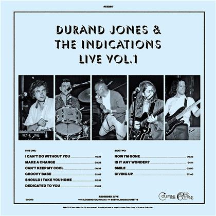 Durand Jones - Live Vol. 1 (Blue Vinyl, LP)