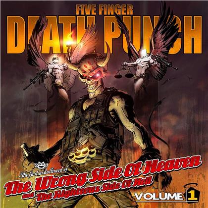 Five Finger Death Punch - Wrong Side Of Heaven And The Righteous Side Of Hell Vol. 1 - Vol. 1 (2018 Reissue, 2 LPs)