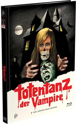 Totentanz der Vampire (1971) (Cover B, Edizione Limitata, Mediabook, Uncut, Blu-ray + DVD)