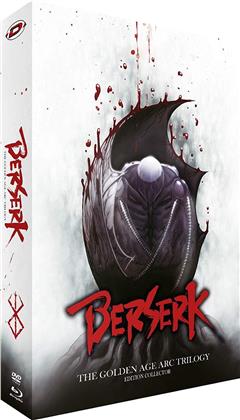 Berserk - The Golden Age Arc Trilogy (Coffret format A4, Édition Collector, 3 Blu-ray + 6 DVD)