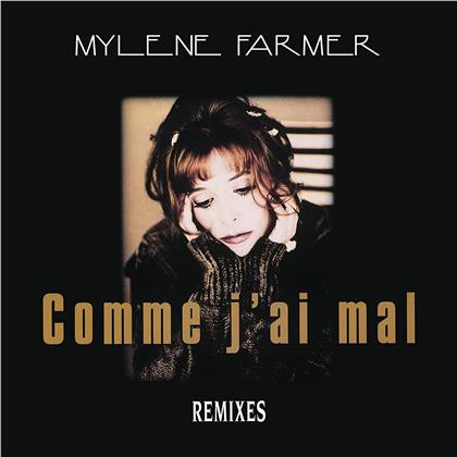 Mylène Farmer - Comme J'ai Mal (2018 Release, 45 RPM, Limited, LP)