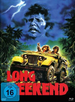 Long Weekend (1978) (Cover B, Limited Edition, Mediabook, Blu-ray + DVD)