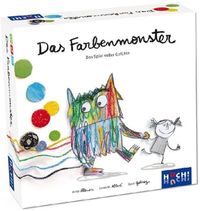 Das Farbenmonster - Das Spiel (Kinderspiel)