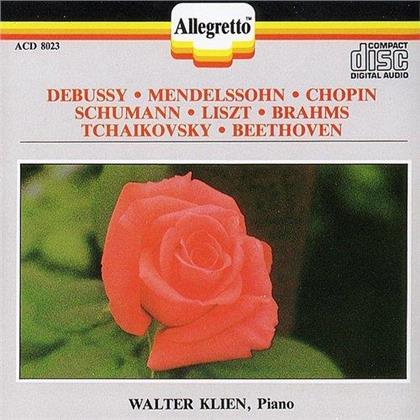 Walter Klien, Claude Debussy (1862-1918), Felix Mendelssohn-Bartholdy (1809-1847), Frédéric Chopin (1810-1849), … - Piano Favorites