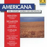 Maurice Abravanel, Lukas Foss, Utah Symphony Orchestra, Buffalo Philharmonic Orchestra, Leonard Bernstein (1918-1990), … - Americana - 20th Century Works For Orchestra