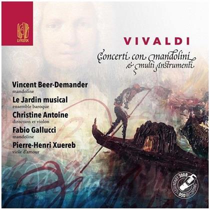 Vincent Beer Demander, Antonio Vivaldi (1678-1741) & Le Jardin Musical - Concerti Con Mandolini & Multi Strumenti
