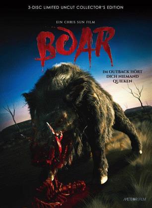 Boar (2017) (Cover C, Collector's Edition, Limited Edition, Mediabook, Uncut, Blu-ray + 2 DVDs)