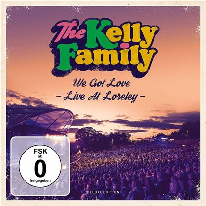 Kelly Family - We Got Love - Live At Loreley (Deluxe Edition, 2 CDs + 2 DVDs)