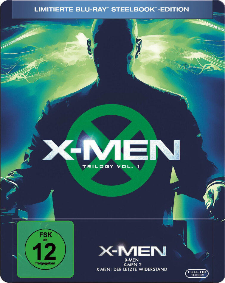 X-Men Trilogy Vol. 1 (Limited Edition, Steelbook, 3 Blu-rays)