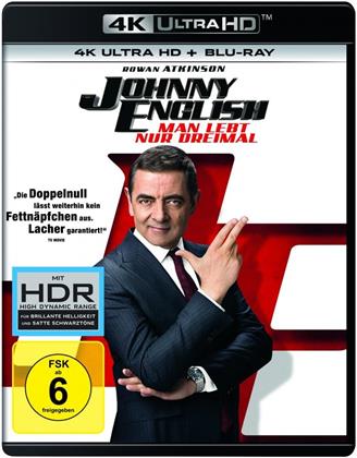 Johnny English 3 - Man lebt nur dreimal (2018) (4K Ultra HD + Blu-ray)