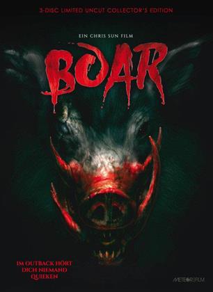 Boar (2017) (Cover D, Collector's Edition, Limited Edition, Mediabook, Uncut, Blu-ray + 2 DVDs)