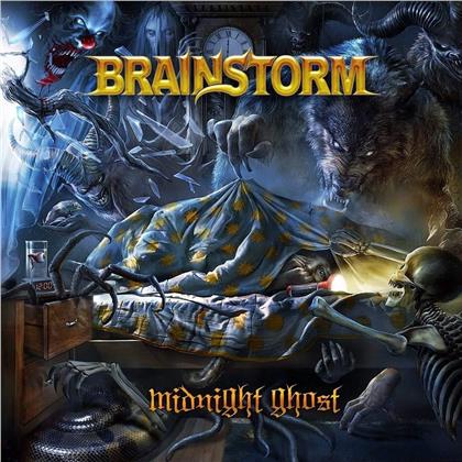 Brainstorm (Heavy) - Midnight Ghost (Gatefold, Clear Red Vinyl, LP)