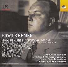 Laura Aikin, Bernarda Fink & Ernst Krenek (1900 - 1991) - Kammermusik & Lieder Vol. 1