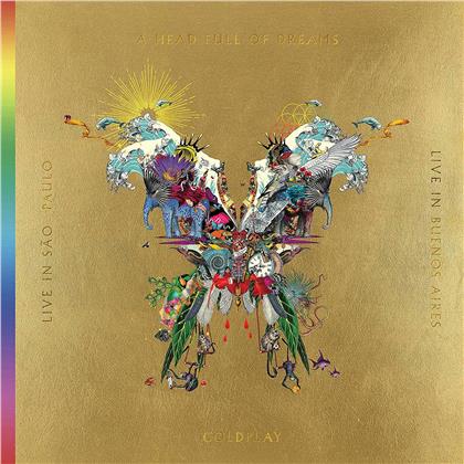 Coldplay - Live In Buenos Aires/Live In Sao Paulo/A Head Full Of Dreams (Film) (Butterfly Package, 2 CD + 2 DVD)