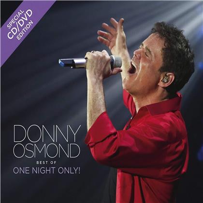 Donny Osmond - Best Of One Night Only - Live Birmingham 2017 (CD + DVD)