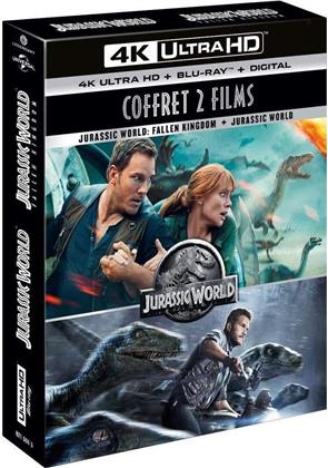 Jurassic World / Jurassic World 2 - Fallen Kingdom (2 4K Ultra HDs + 2 Blu-ray)